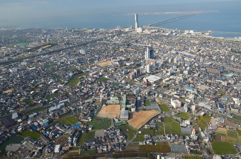 泉佐野市空撮