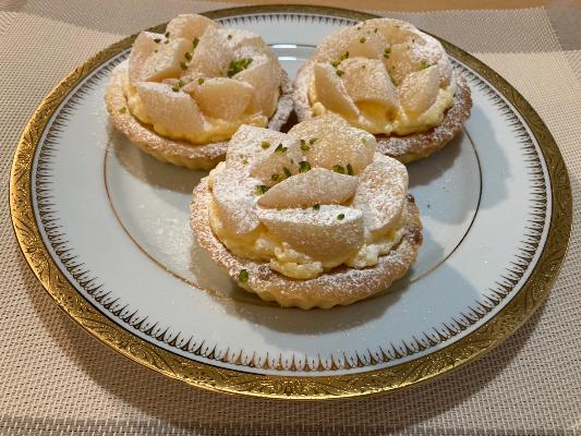 桃のタルト作り講座