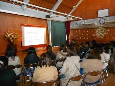 早ね早おき朝ごはんのお話の様子