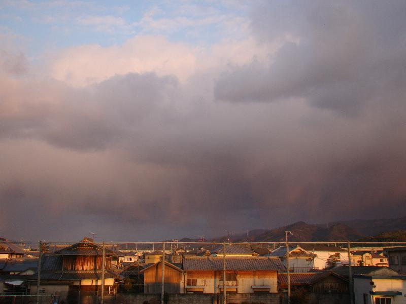 夕焼け雲1