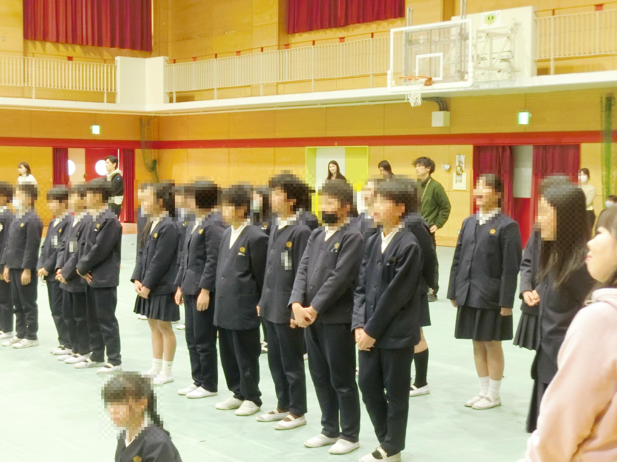 卒業生を送る会