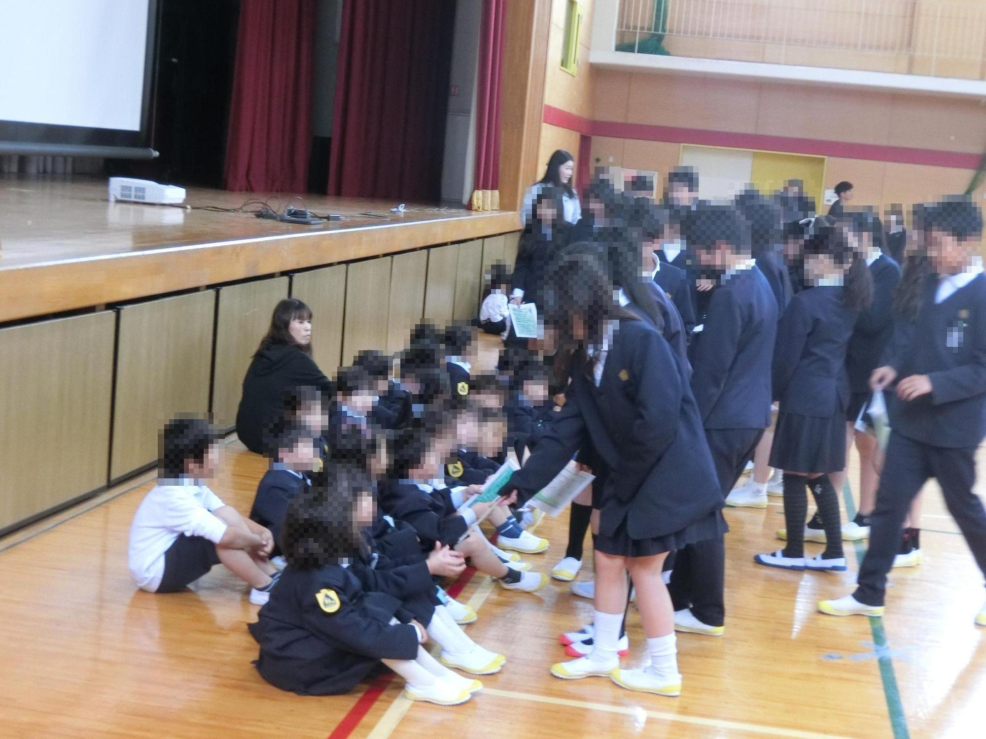 1年生を迎える会