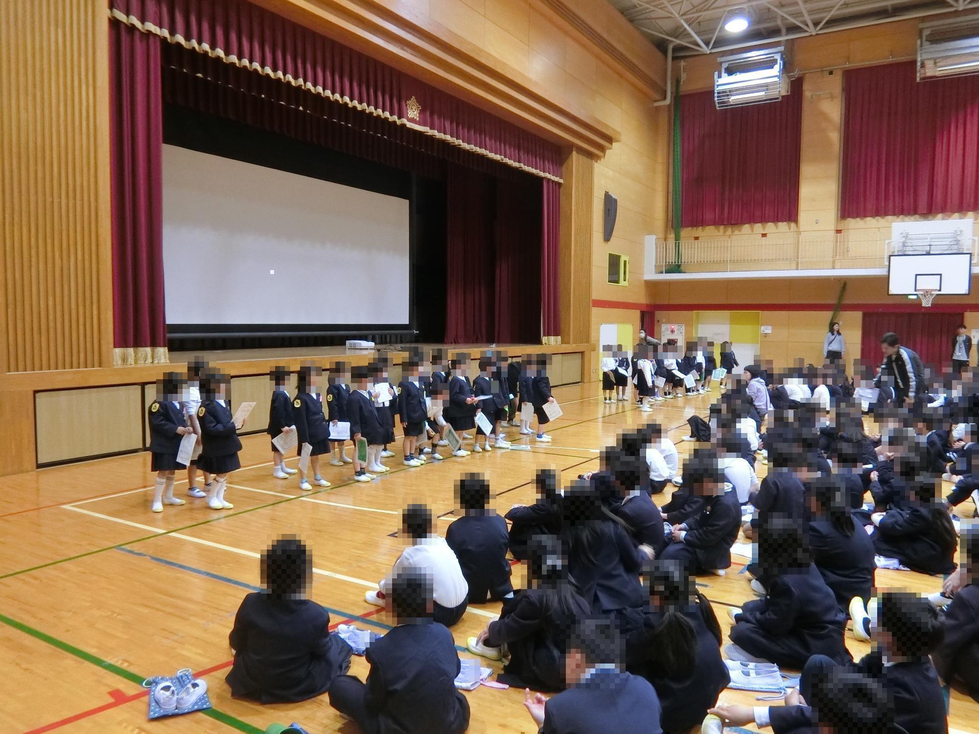 1年生を迎える会