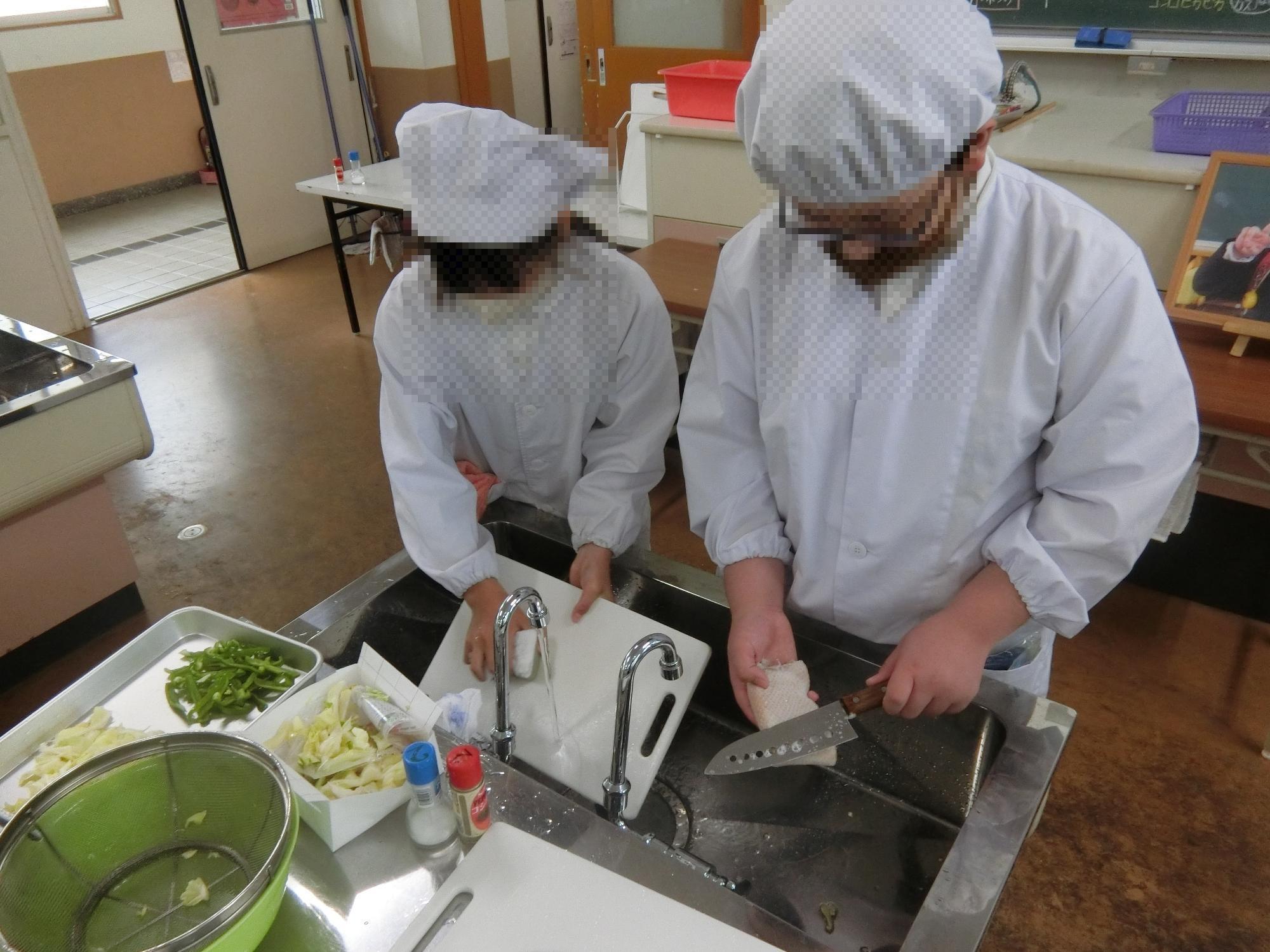 調理実習