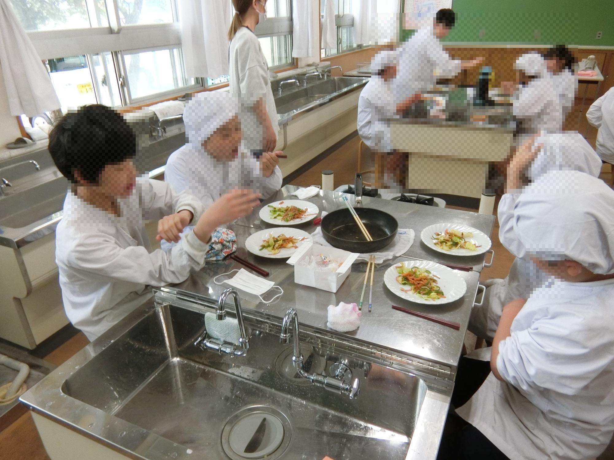 調理実習