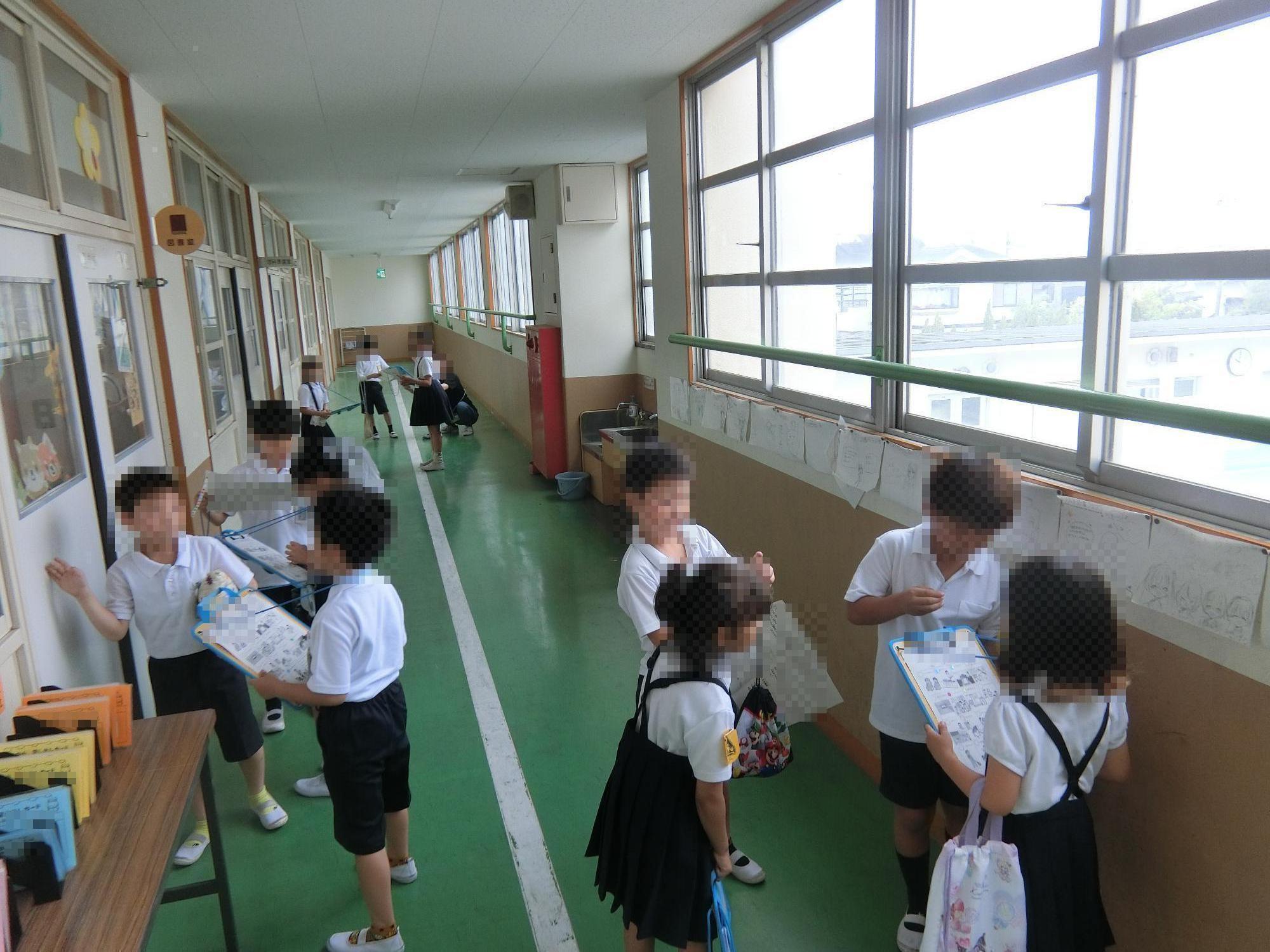 学校探検