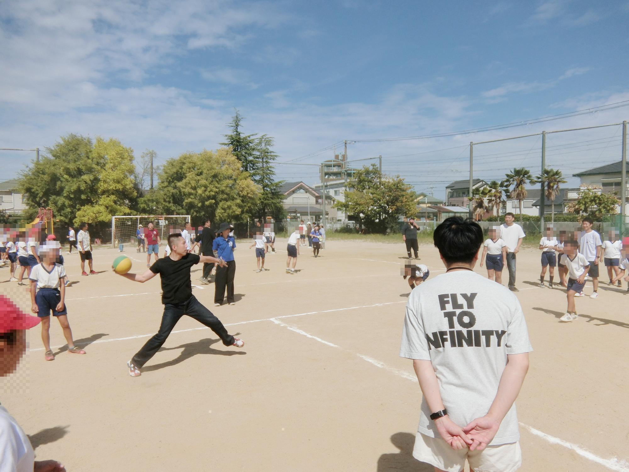 ふれあいドッジボール