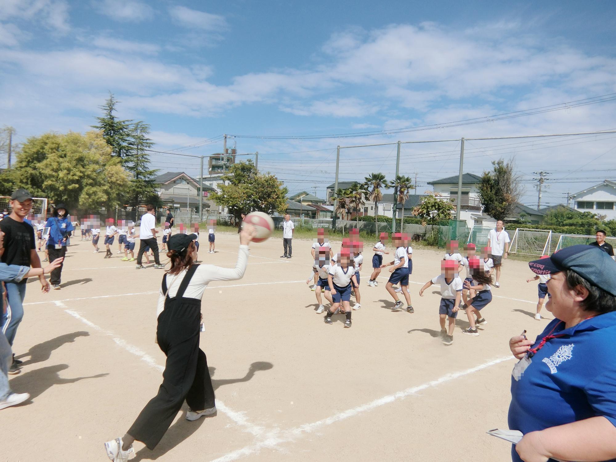 ふれあいドッジボール