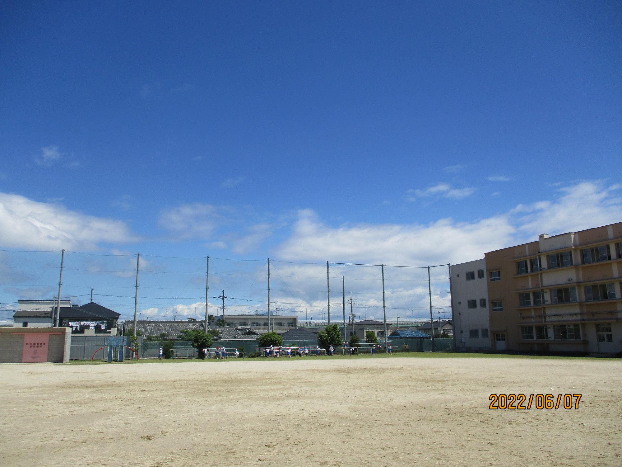 すがすがしい天気