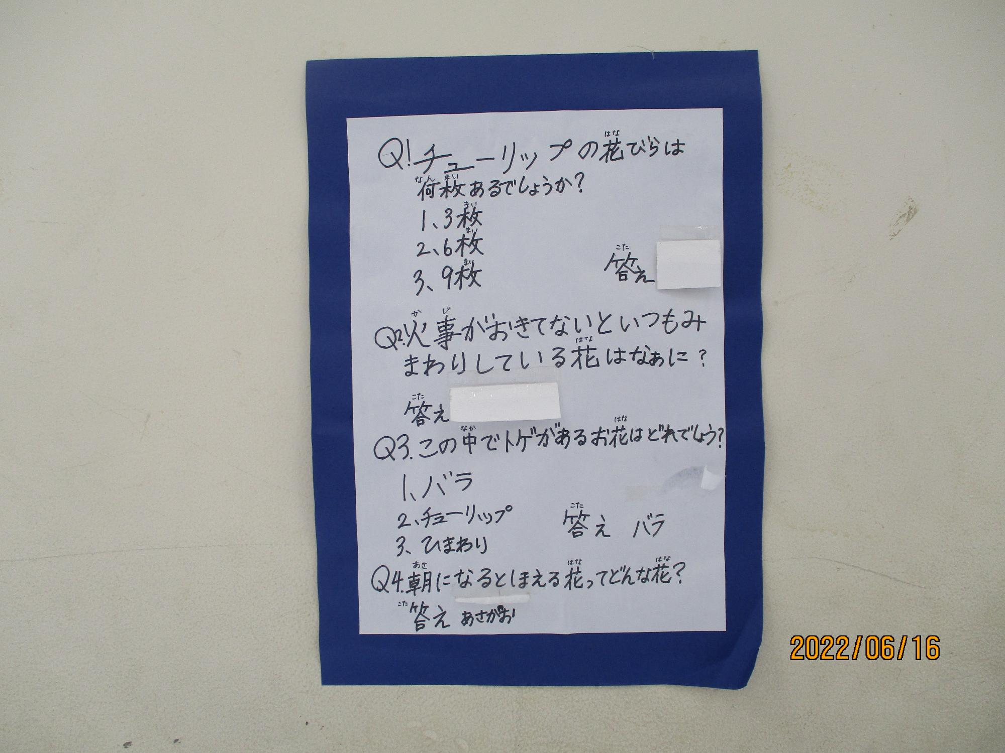 栽培・美化委員会