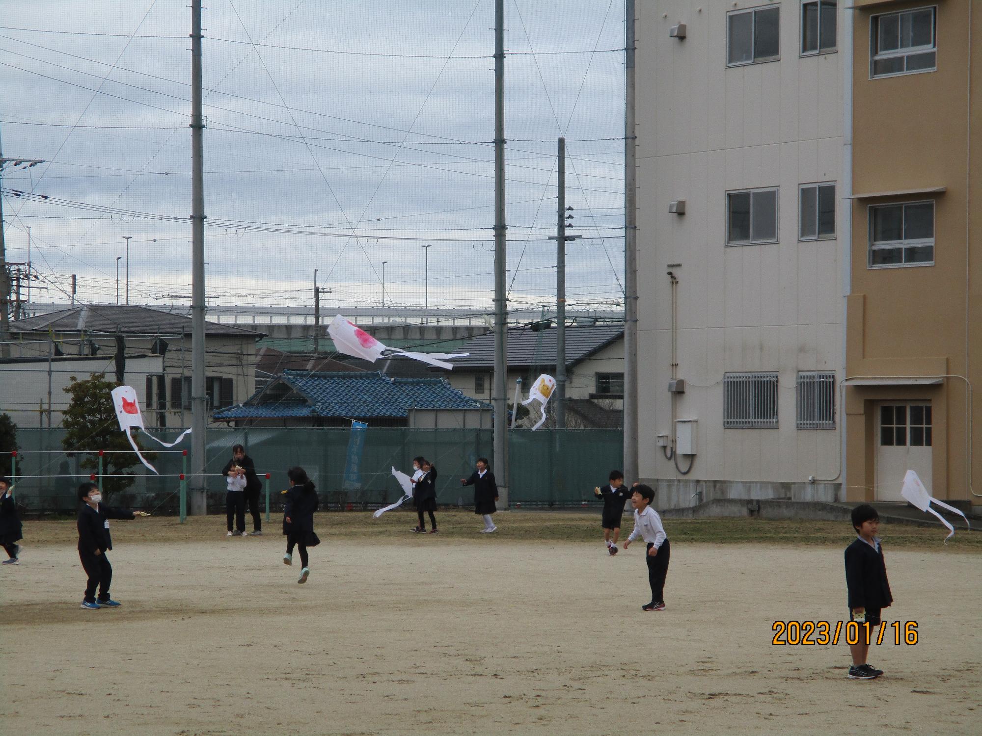 凧あげ