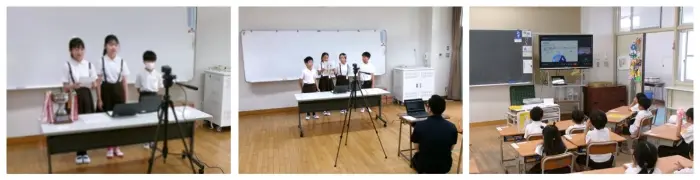 オンライン児童朝礼