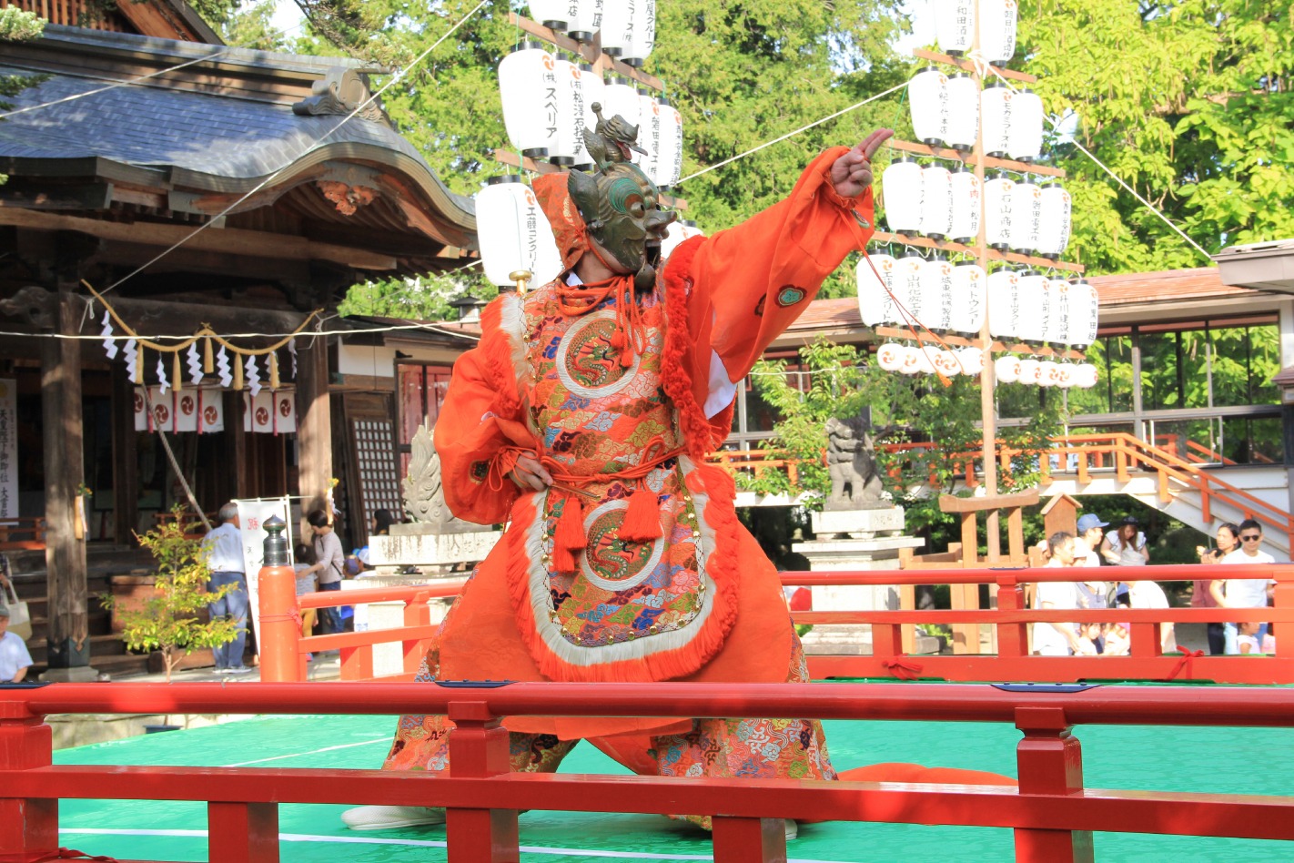 山形県河北町_林家舞楽