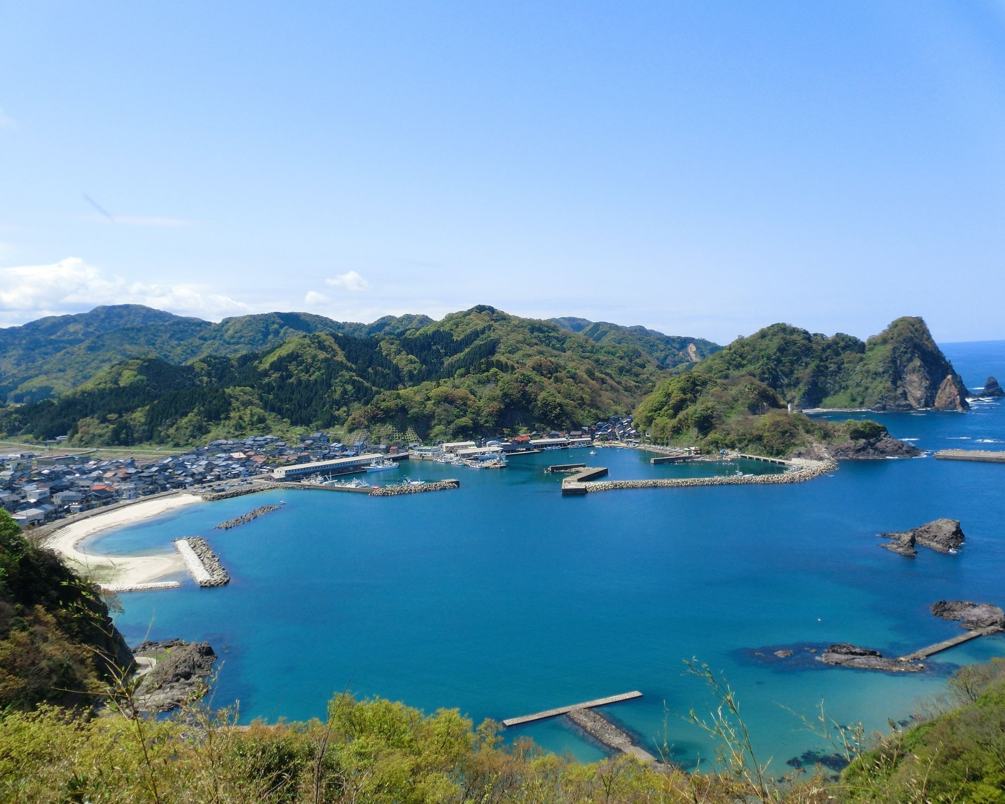 新温泉町 城山園地